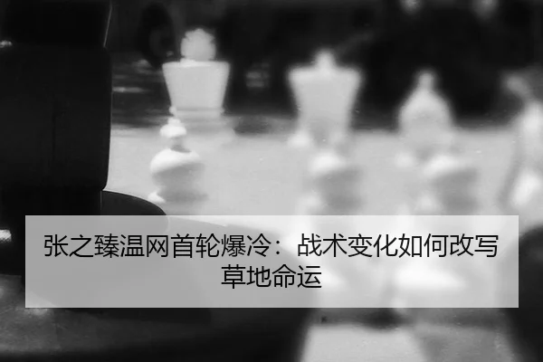 张之臻温网首轮爆冷：战术变化如何改写草地命运